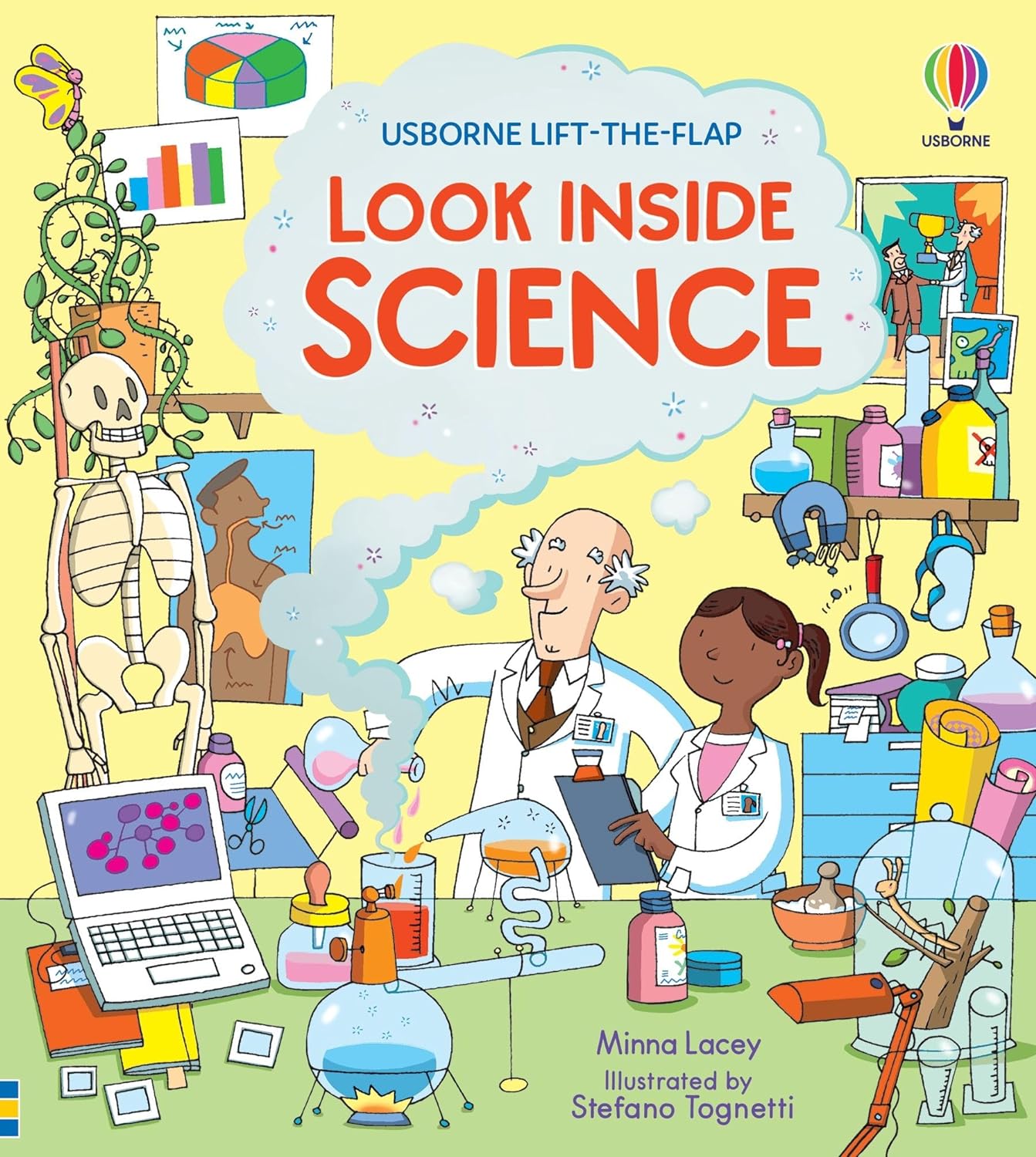 Look Inside Science Usborne life the flap on-fiction book for children
